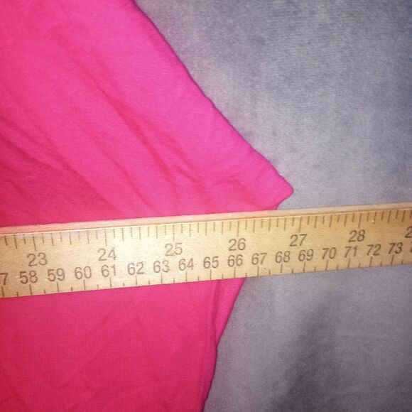 Calvin Klein Pink & Black Colorblock Zip Dolman Sleeve Tunic Top Size XXL P2P 27 - Picture 9 of 10